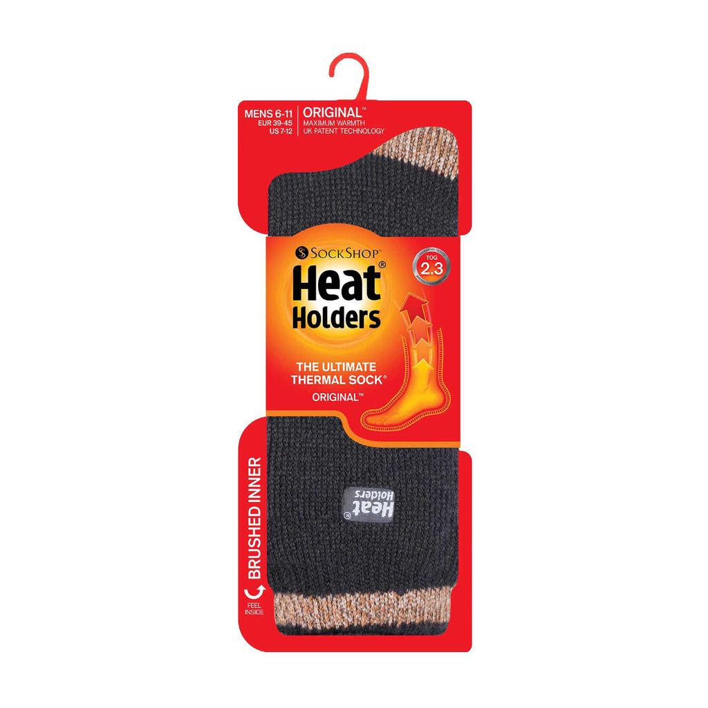 Sock Snob Mens Twist Patterned Thick Winter Warm Thermal Socks