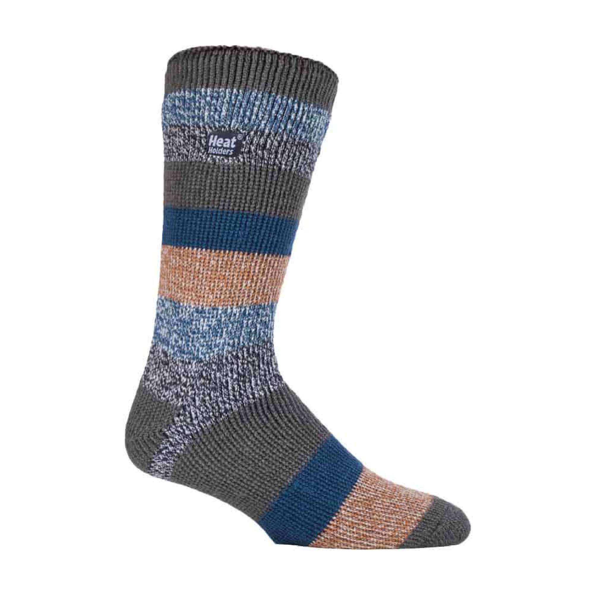 Sock Snob Mens Twist Patterned Thick Winter Warm Thermal Socks