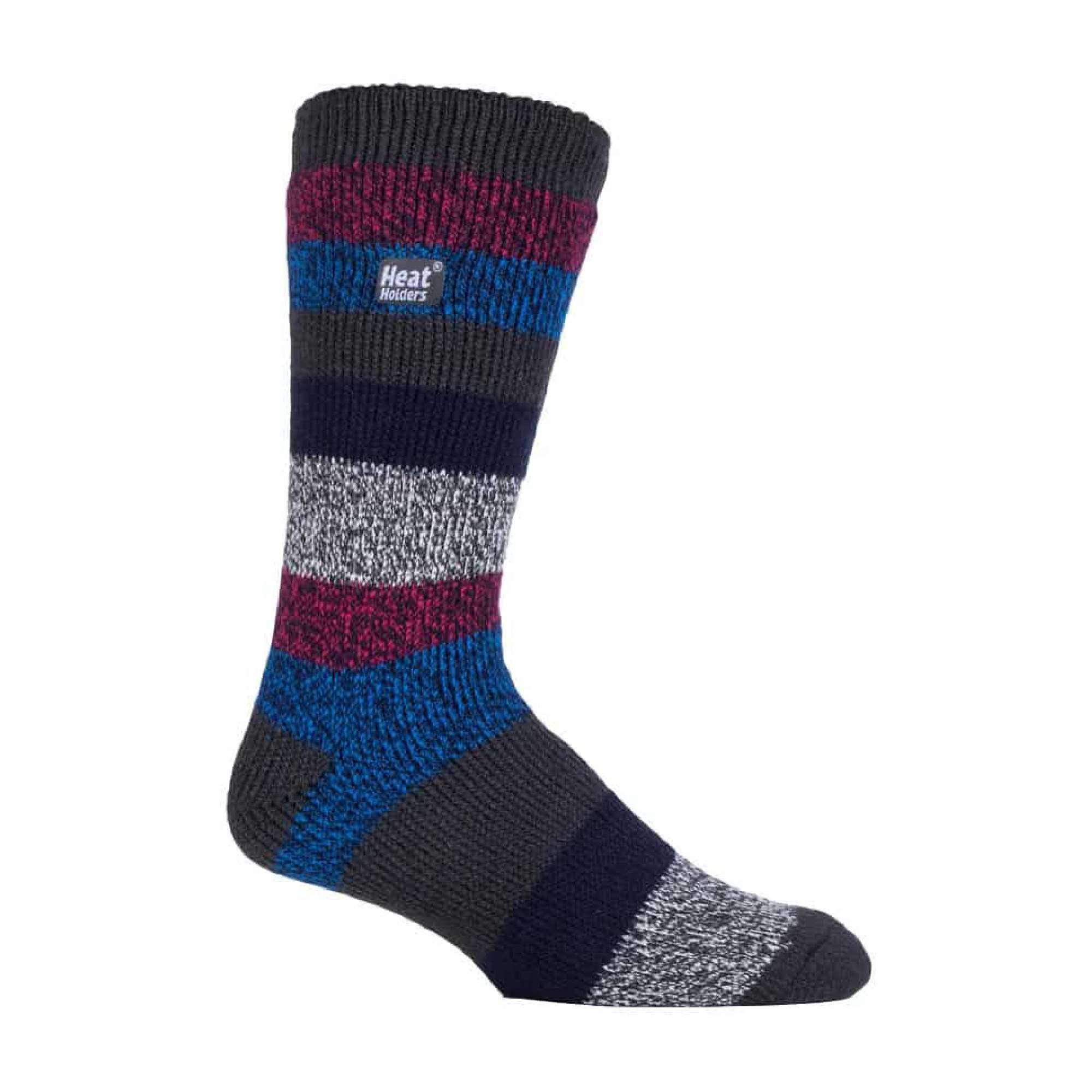 Sock Snob Mens Twist Patterned Thick Winter Warm Thermal Socks
