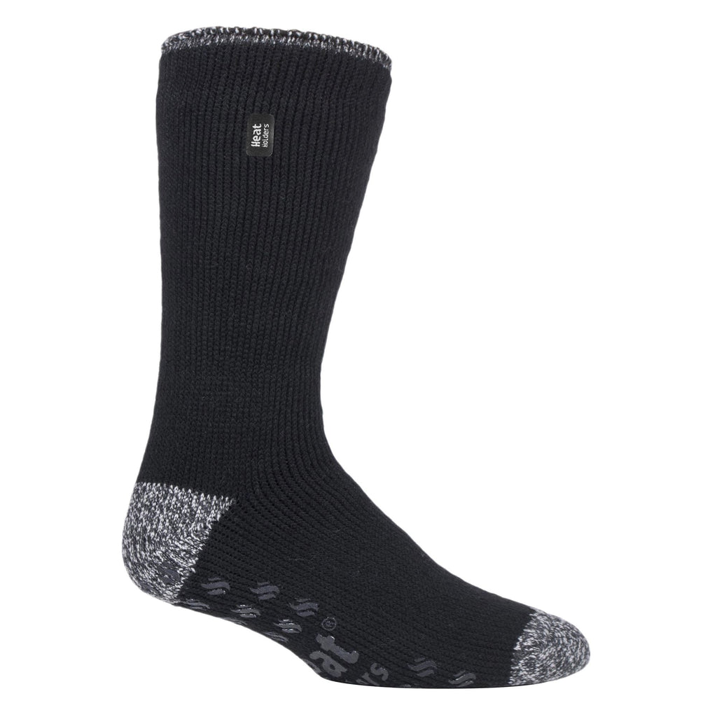 Heat Holders 2 Pair Mens Winter Crew Slipper Socks
