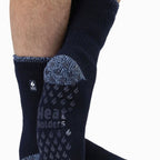 Heat Holders 2 Pair Mens Winter Crew Slipper Socks