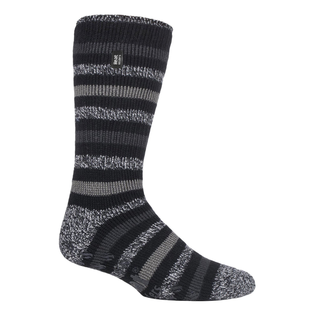 Heat Holders 2 Pair Mens Winter Crew Slipper Socks