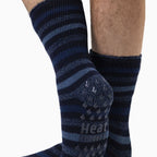 Heat Holders 2 Pair Mens Winter Crew Slipper Socks