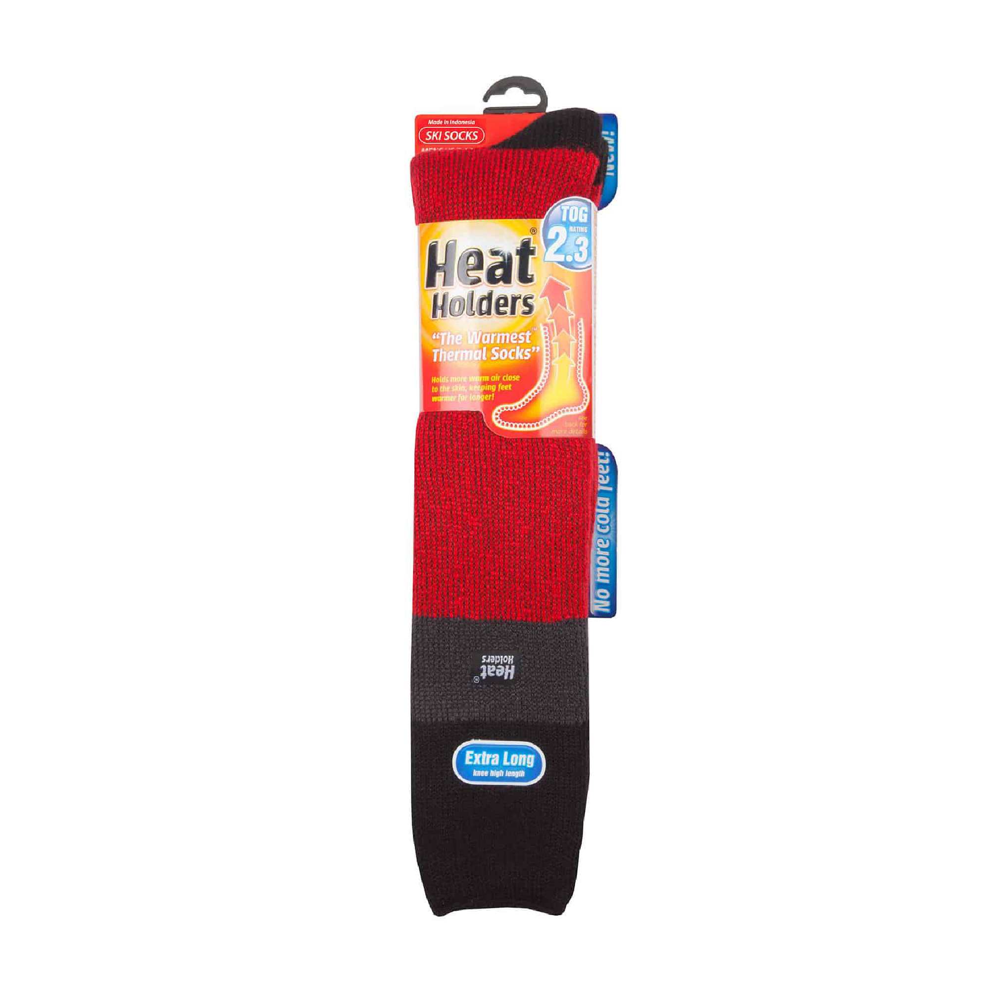 Heat Holders Mens Thermal Extra Long 2.3 TOG Winter Knee High Ski Socks
