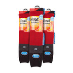 Mens Thermal Striped Ski Socks High Quality Heat Holders Extra Long Socks
