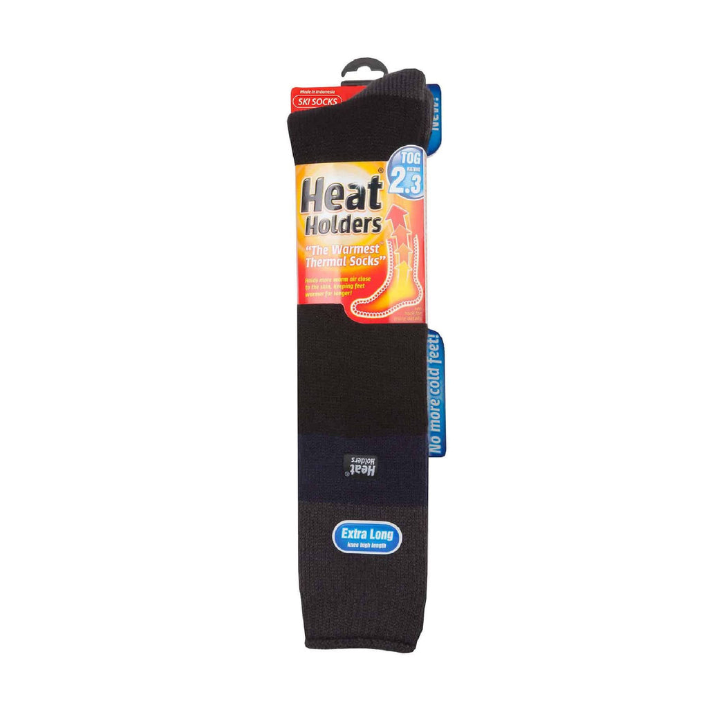 Heat Holders Mens Thermal Extra Long 2.3 TOG Winter Knee High Ski Socks