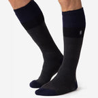 Mens Thermal Striped Ski Socks High Quality Heat Holders Extra Long Socks