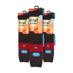 Mens Thermal Striped Ski Socks High Quality Heat Holders Extra Long Socks