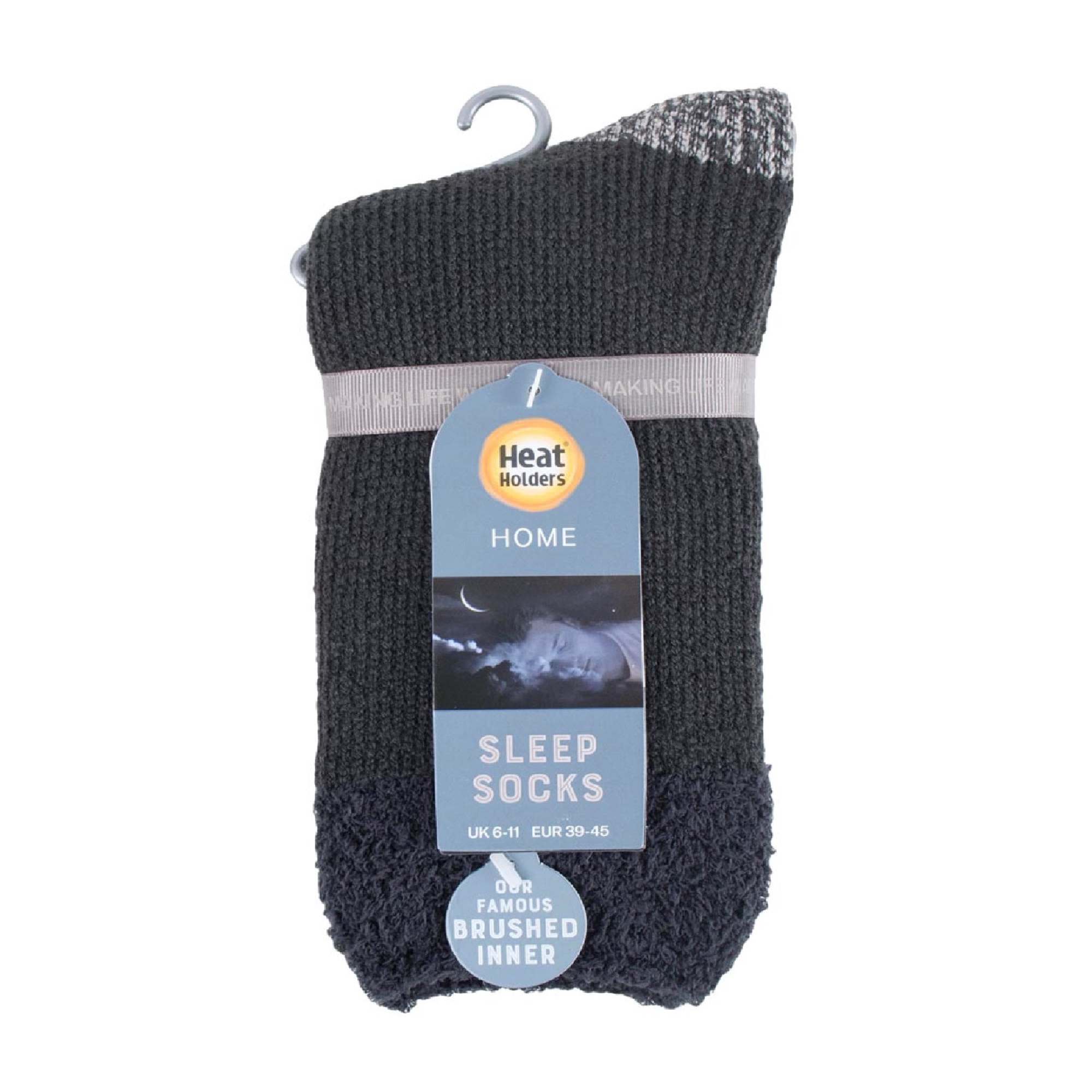 Heat Holders Mens Warm Luxury Fleece Lined Thermal Lounge Bed Socks