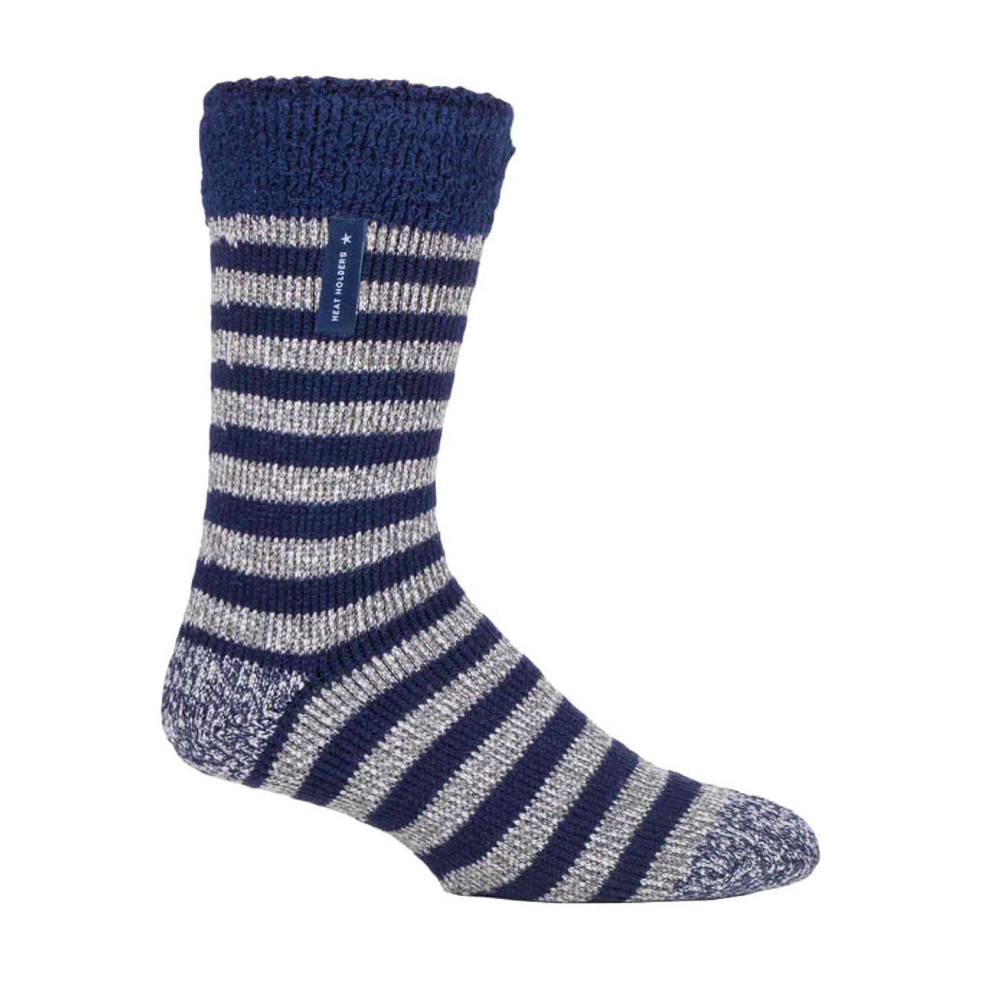 Heat Holders Mens Warm Luxury Fleece Lined Thermal Lounge Bed Socks