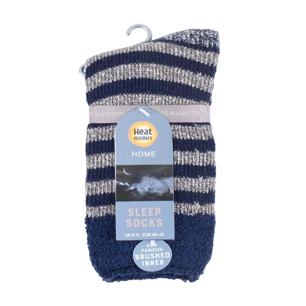 Heat Holders Mens Warm Luxury Fleece Lined Thermal Lounge Bed Socks