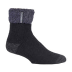 Heat Holders Mens Warm Luxury Fleece Lined Thermal Lounge Bed Socks