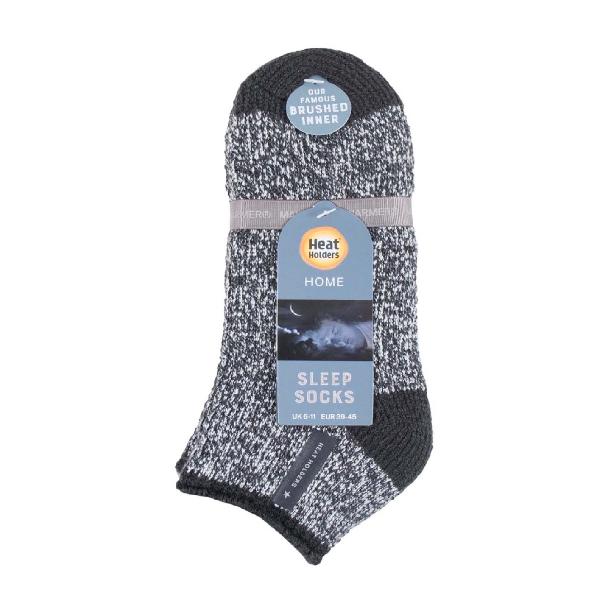 Heat Holders Mens Warm Luxury Fleece Lined Thermal Lounge Bed Socks