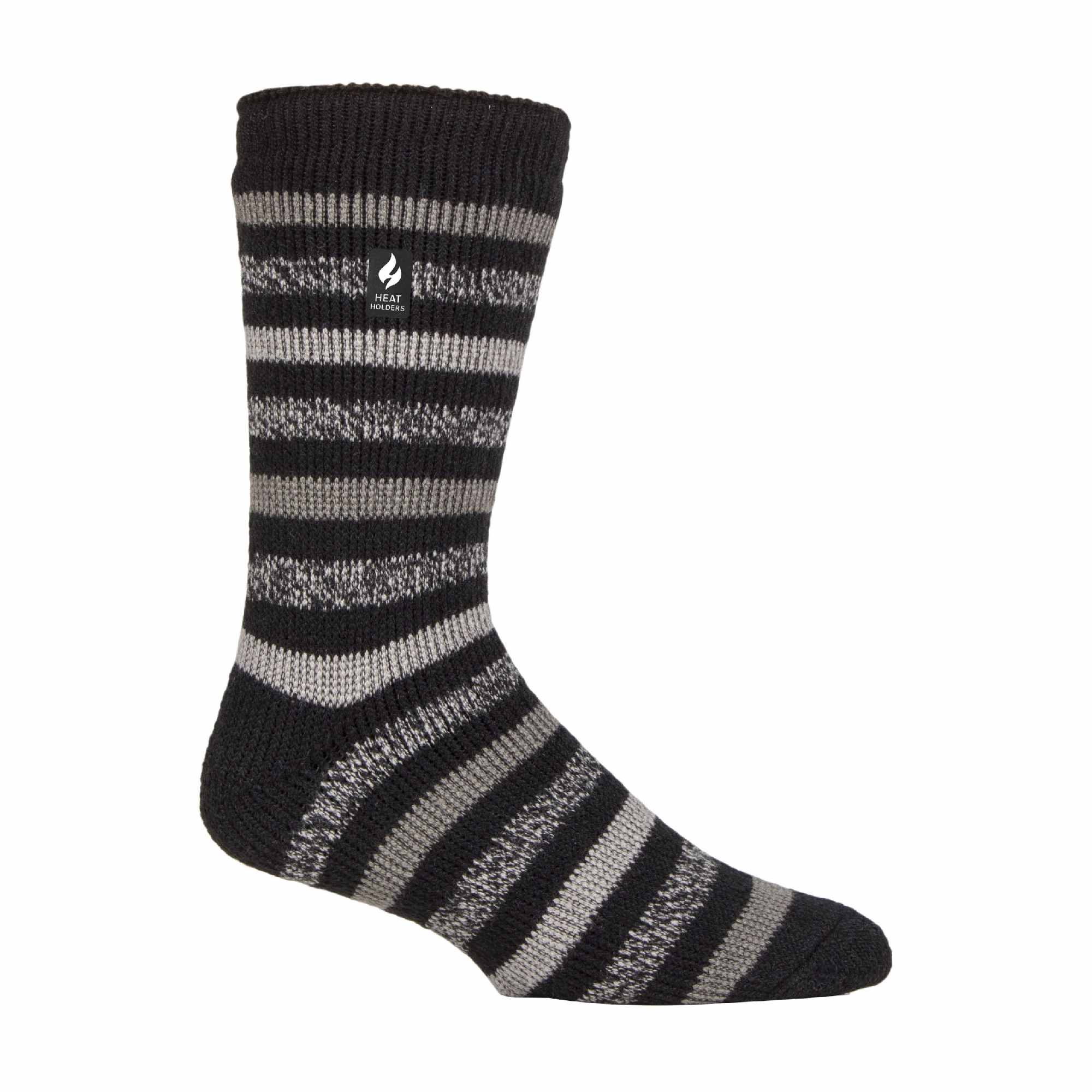 Sock Snob Mens Twist Patterned Thick Winter Warm Thermal Socks