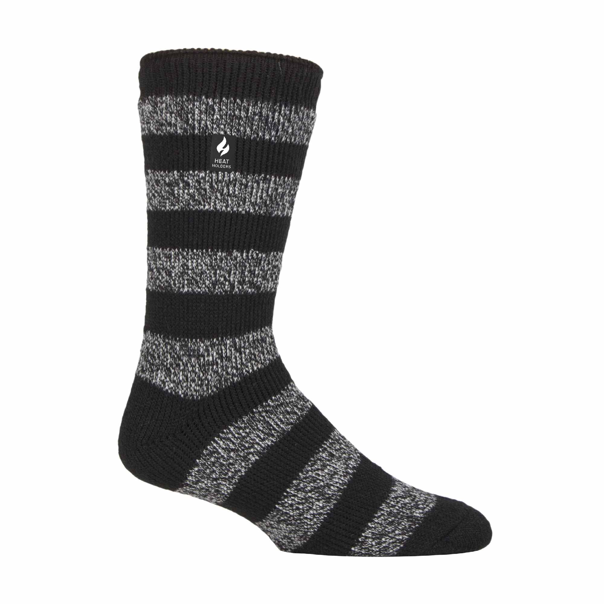Sock Snob Mens Twist Patterned Thick Winter Warm Thermal Socks