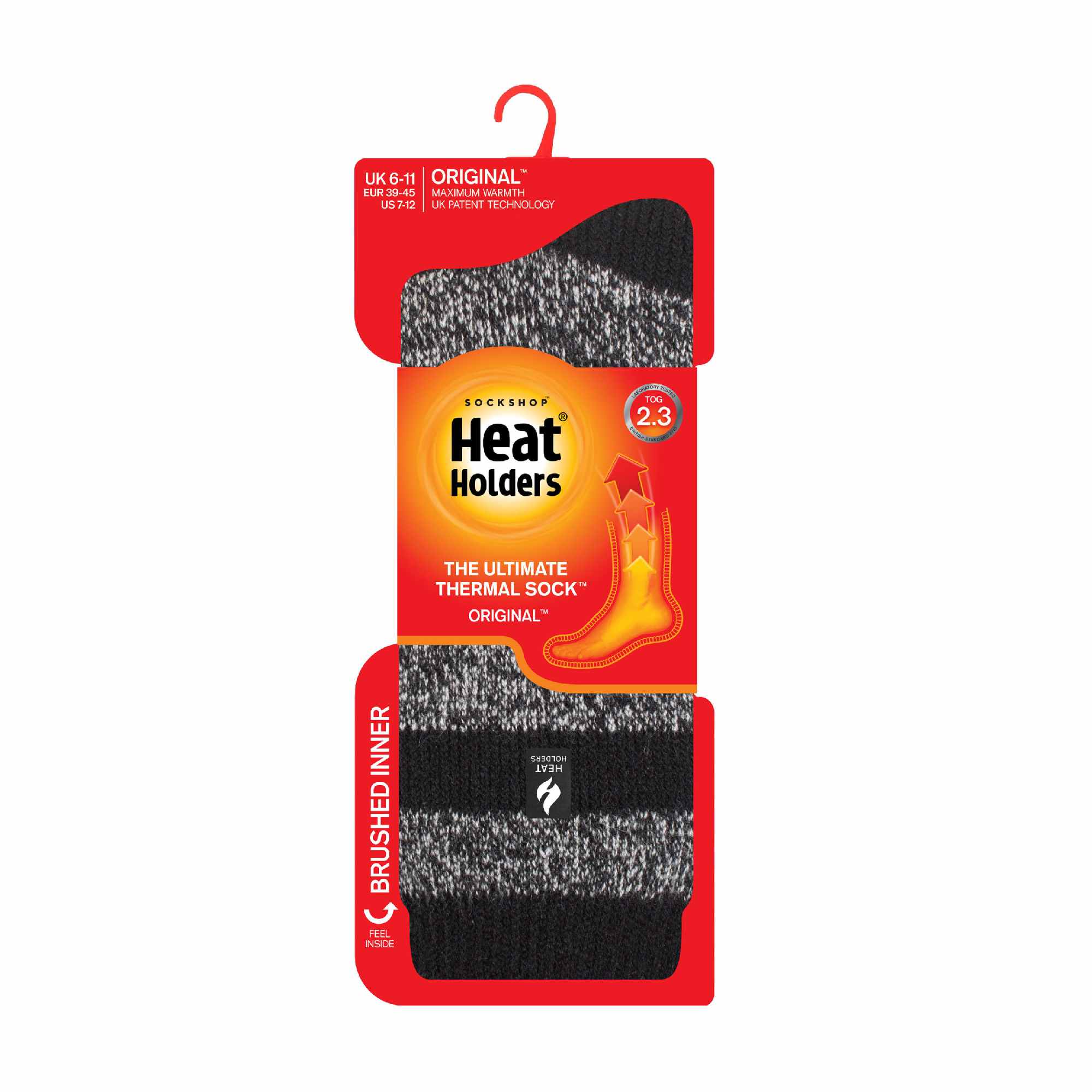 Sock Snob Mens Twist Patterned Thick Winter Warm Thermal Socks