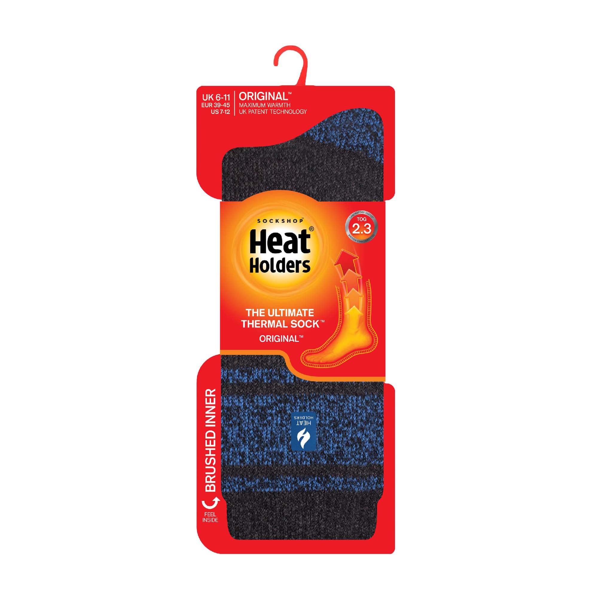 Sock Snob Mens Twist Patterned Thick Winter Warm Thermal Socks