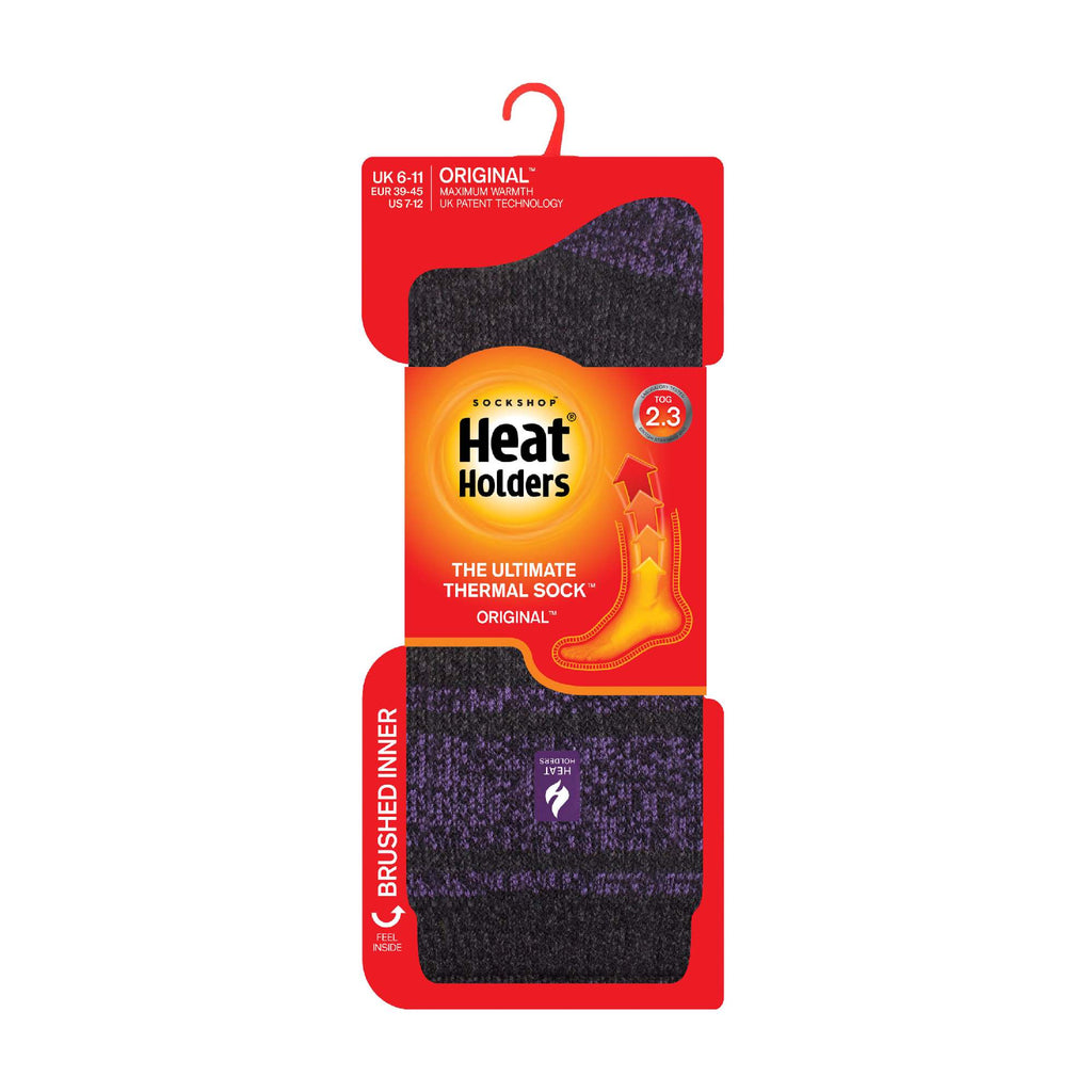 Sock Snob Mens Twist Patterned Thick Winter Warm Thermal Socks