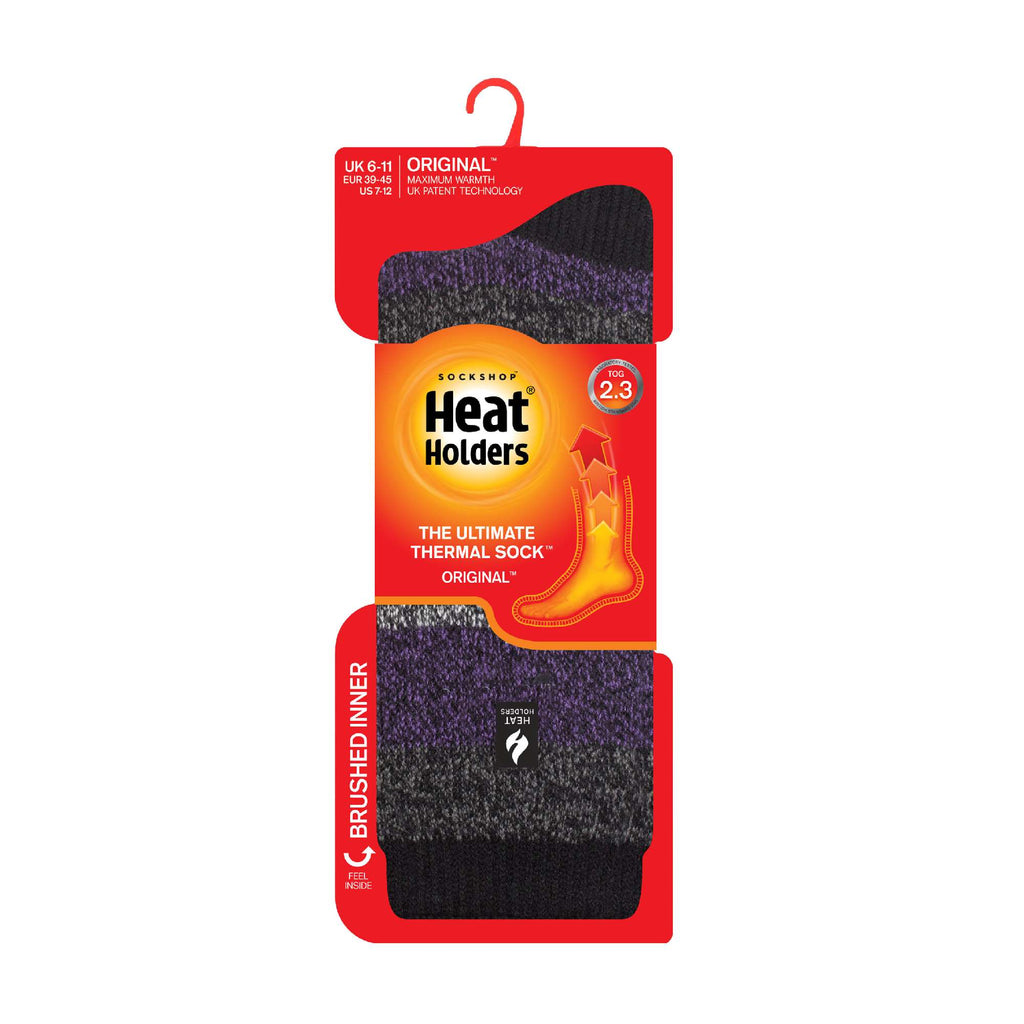 Sock Snob Mens Twist Patterned Thick Winter Warm Thermal Socks