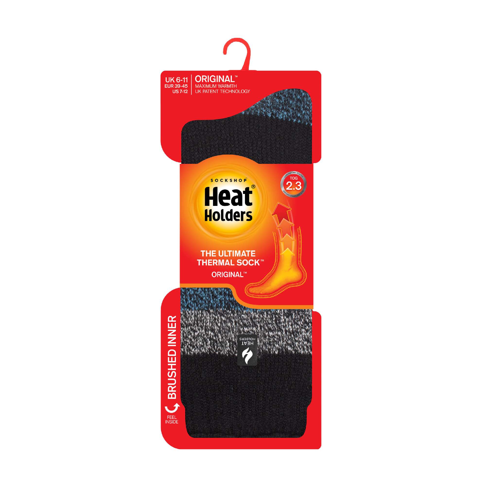 Sock Snob Mens Twist Patterned Thick Winter Warm Thermal Socks