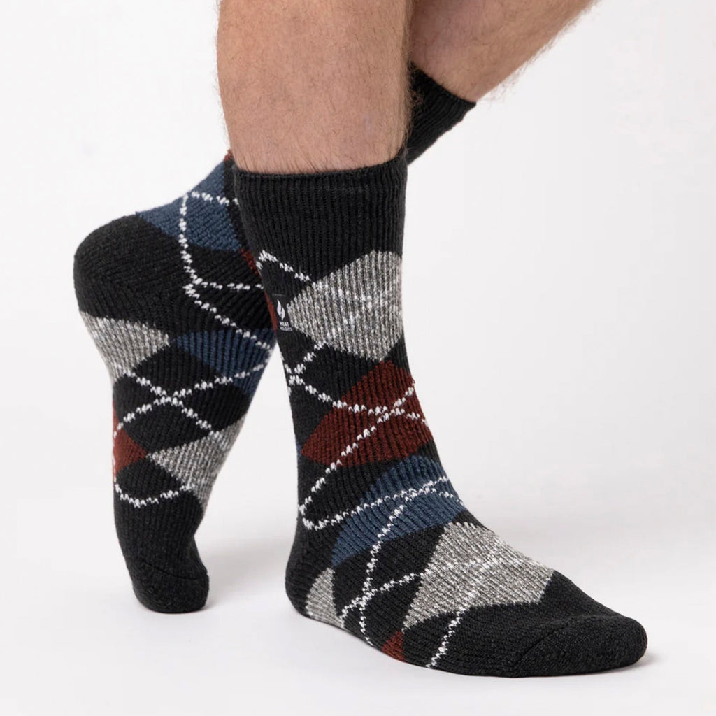 Heat Holders Mens Jacquard Thermal Socks for Winter