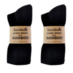 Sock Snob Mens Bamboo / Organic Cotton Running Sport Socks Multipack Options