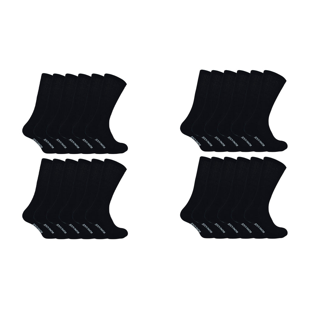 Sock Snob Mens Bamboo / Organic Cotton Running Sport Socks Multipack Options