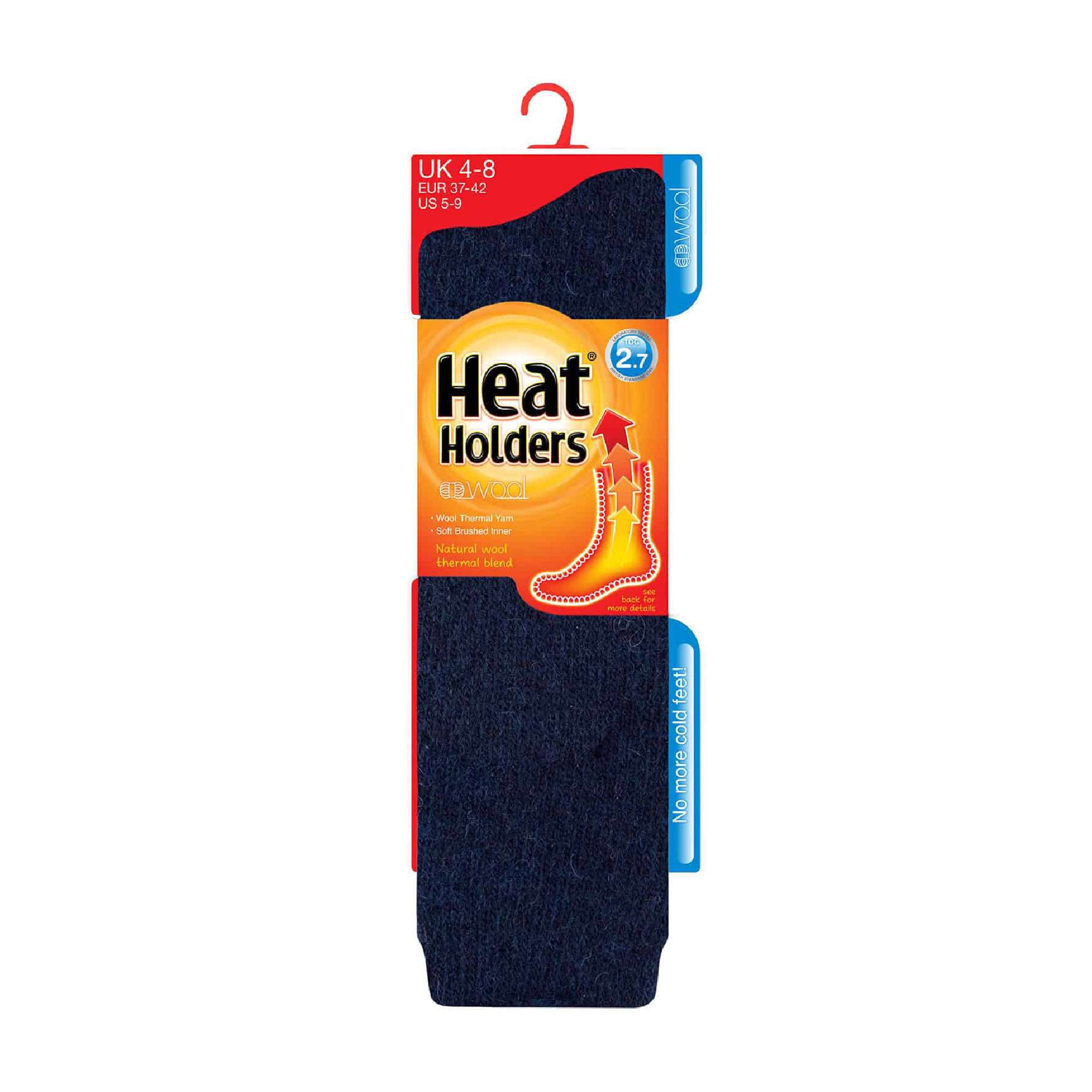 Heat Holders Womens Extra Long 2.7 TOG Knee High Wool Rich Thermal Socks