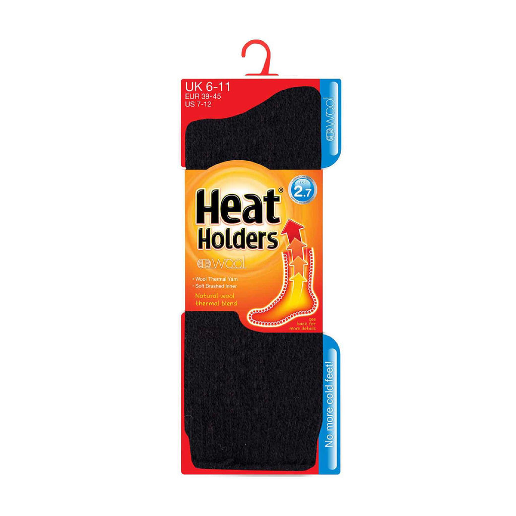 Heat Holders Mens Winter Warm 2.7 TOG Wool Rich Thermal Socks