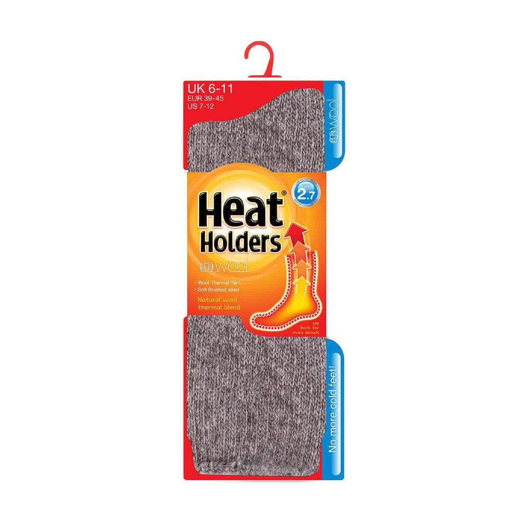 Heat Holders Mens Winter Warm 2.7 TOG Wool Rich Thermal Socks