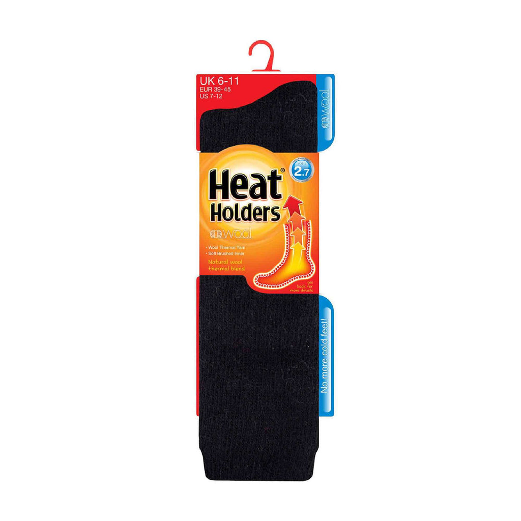 Heat Holders Mens Extra Long 2.7 TOG Knee High Wool Rich Thermal Socks