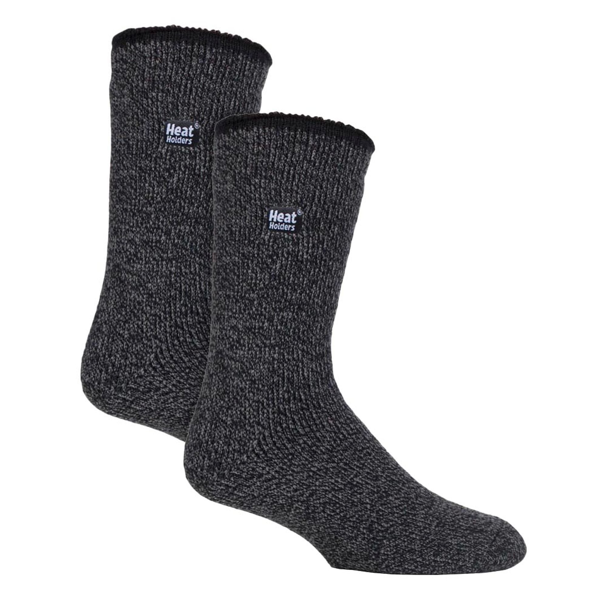 Heat Holders Mens 2 Pack Merino Wool Thermal Socks