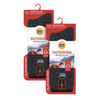 Heat Holders Mens 2 Pack Merino Wool Thermal Socks