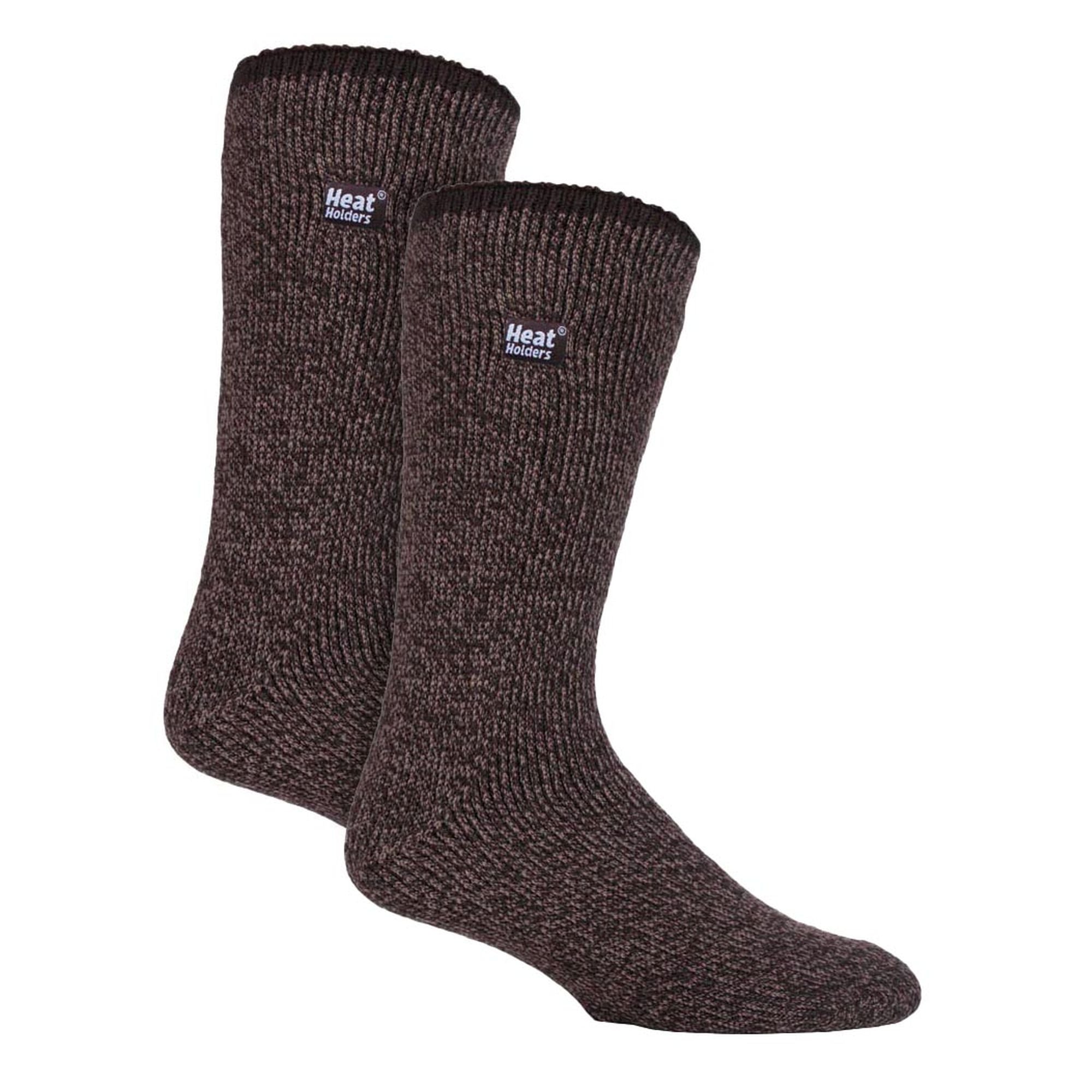 Heat Holders Mens 2 Pack Merino Wool Thermal Socks