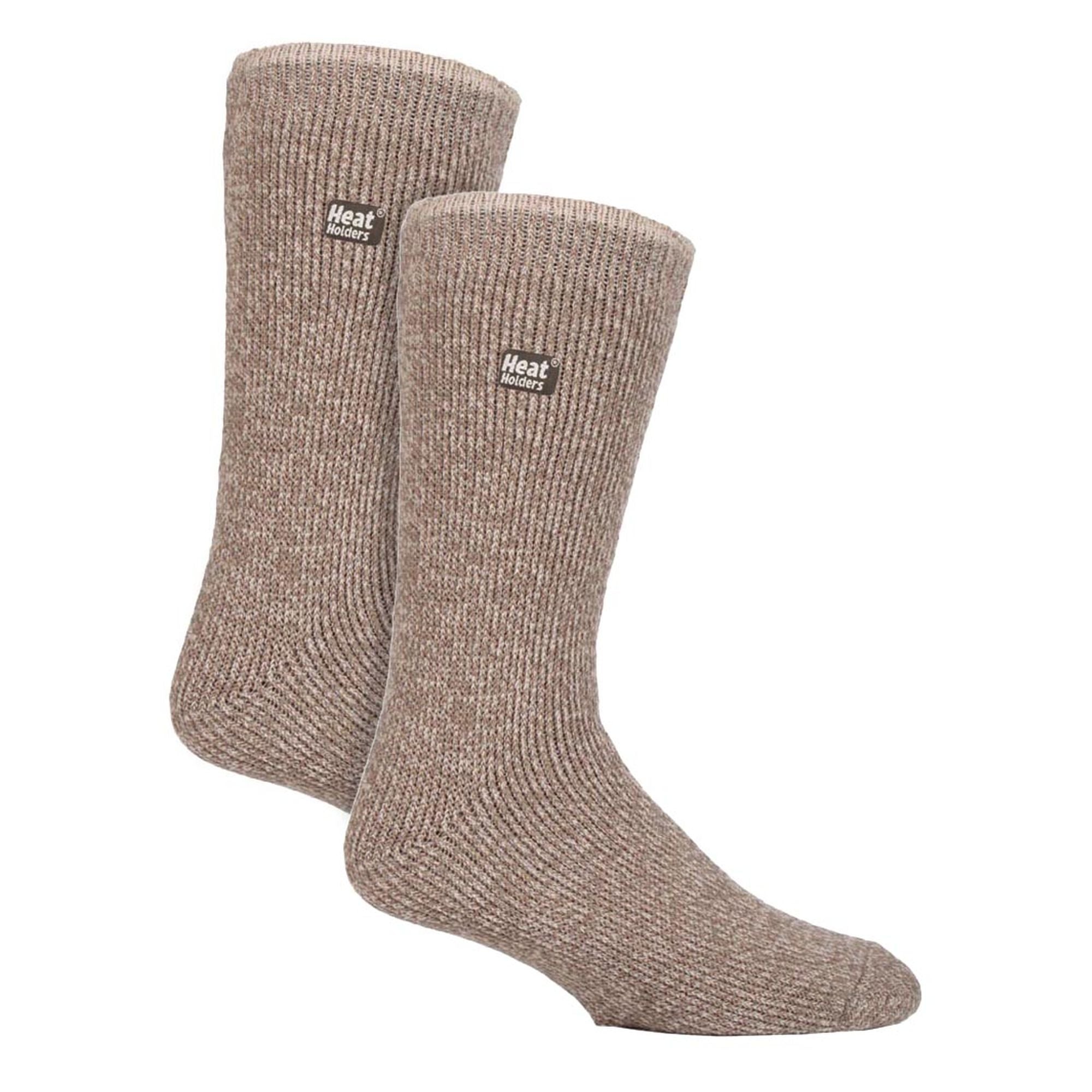 Heat Holders Mens 2 Pack Merino Wool Thermal Socks