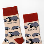 Bare Kind Save the Badgers Bamboo Socks