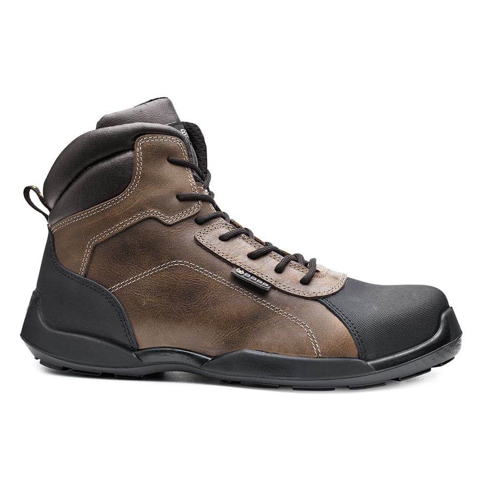 Base B0610 Rafting Top Lightweight Anti Static Safety Work Safety Boots Brown/Black