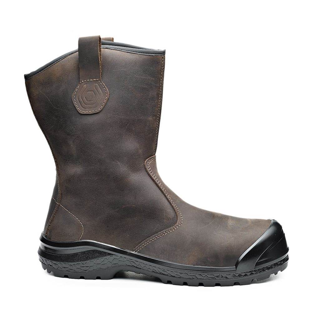 Base B0870 Be-Mighty / Be-Extreme Anti Static Rigger Safety Work Boots Black / Brown