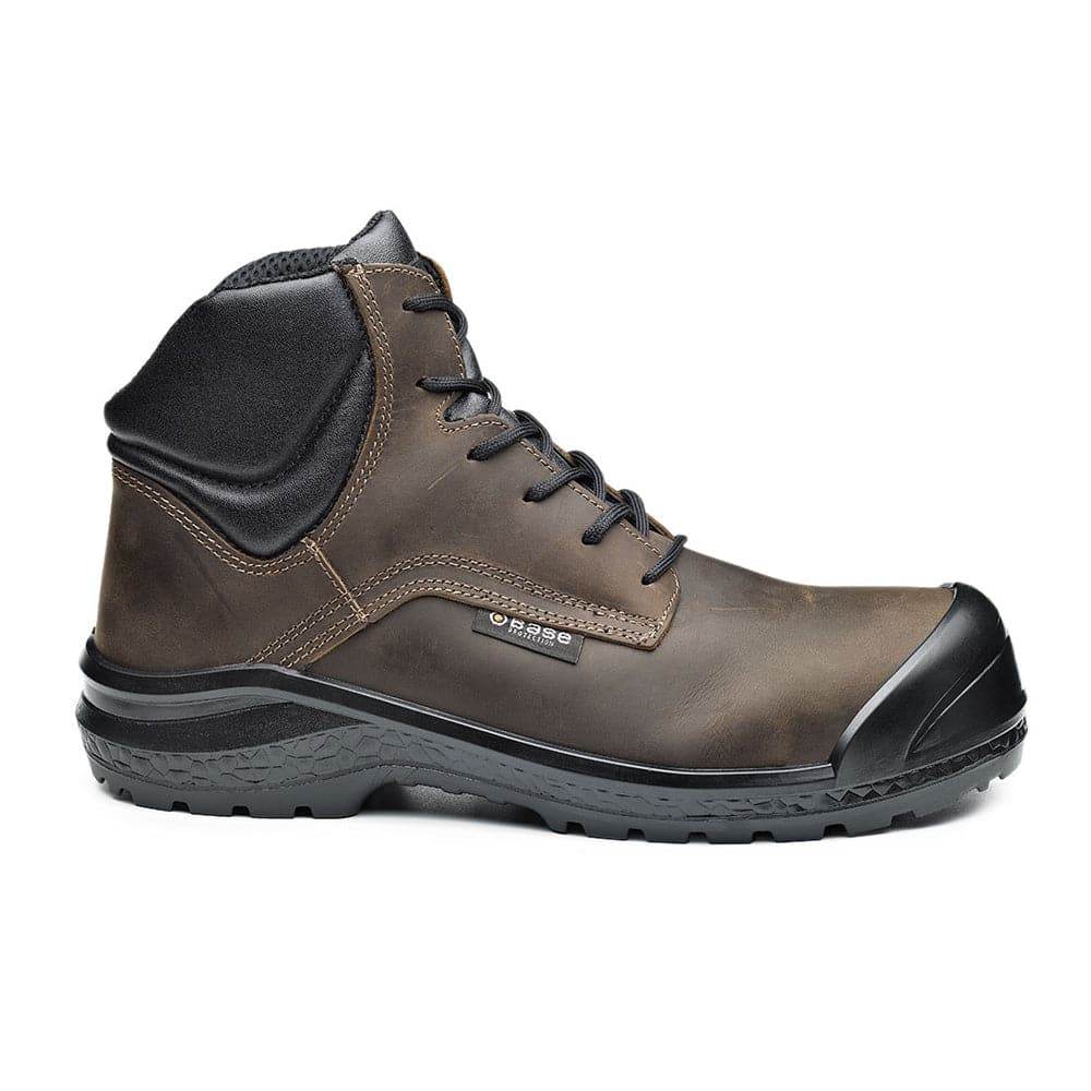Base B0883 Be-Browny / Be-Jetty Anti-Static Lightweight Safety Work Safety Boots Black / Brown/Black