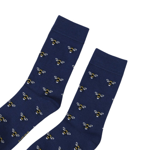 Bare Kind Save the Bee Small Motif Bamboo Socks