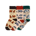 Bare Kind Beige Lover 3 Pack Bamboo Sock Set