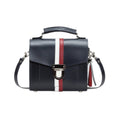 Zatchels British Edit Sugarcube Handmade Leather Handbag front view
