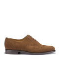 Hugs & Co Mens Brown Suede Brogues Welted Leather Sole
