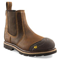 Buckler B1990 SB P HRO SRC Dark Brown Goodyear Welted Safety Dealer Boots