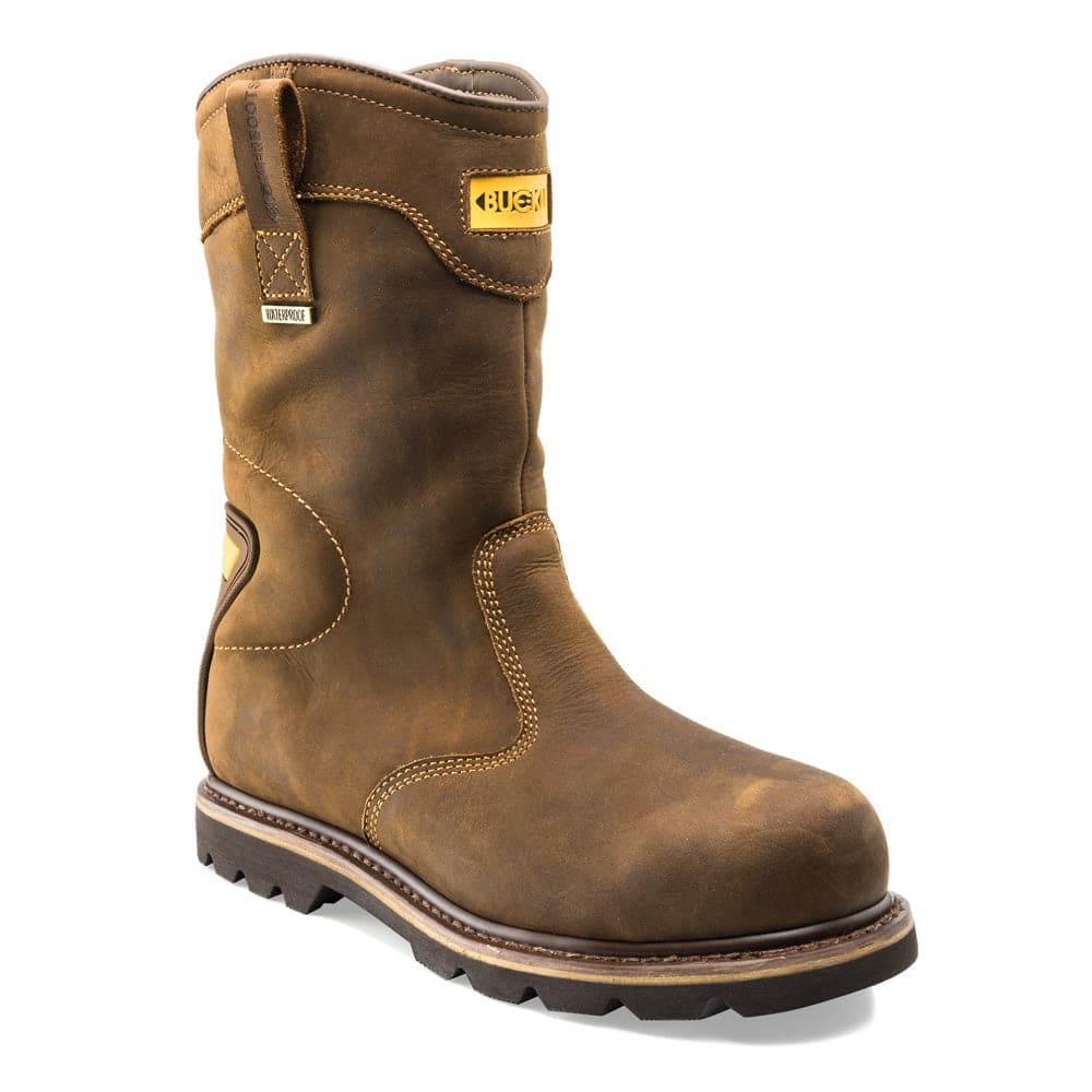 Buckler B701SMWP Crazy Horse Leather Goodyear Welted Waterproof Safety Rigger Boots