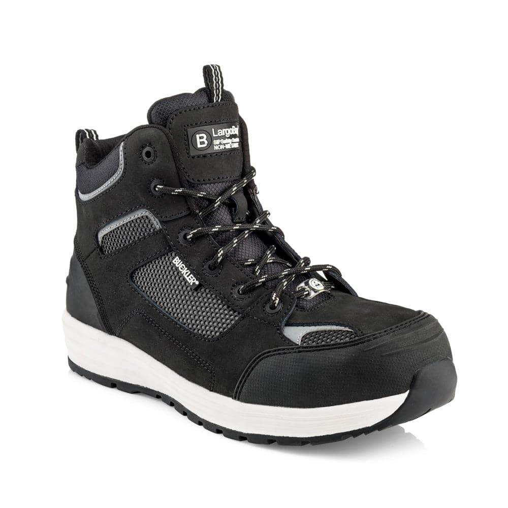 Buckler Baz Buckbootz Tradez S1 P HRO SRC Lightweight Safety Lace Boot Black / Honey