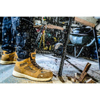 Buckler Baz Buckbootz Tradez S1 P HRO SRC Lightweight Safety Lace Boot Black / Honey