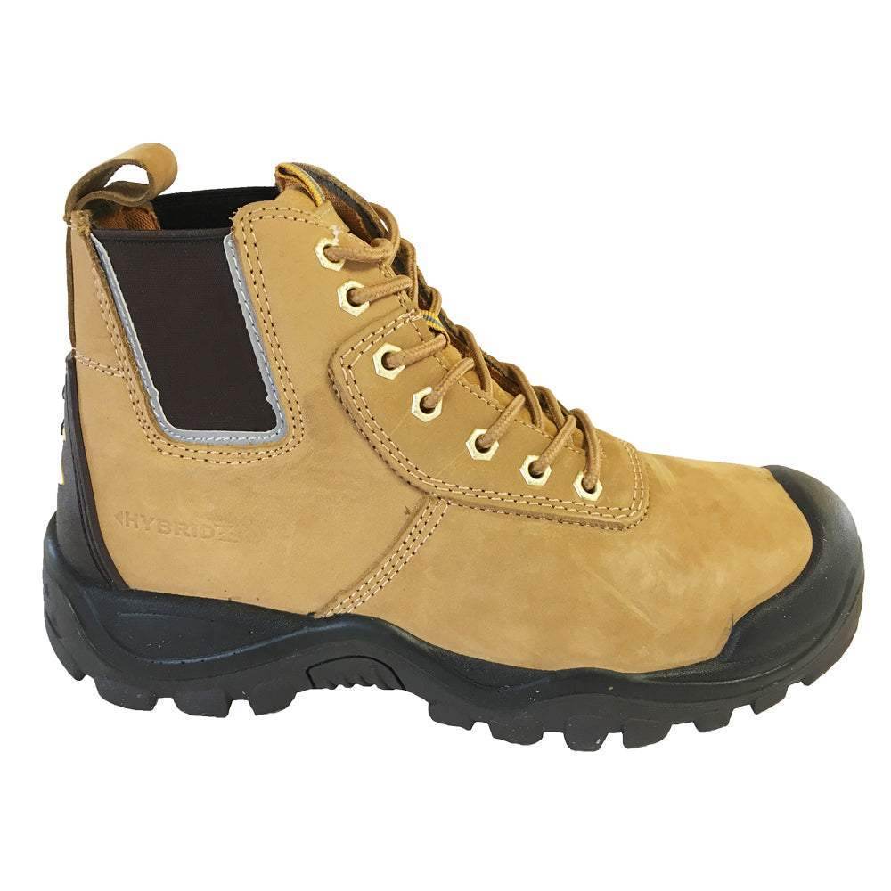 Buckler BHYB2 Anti-Scuff Safety Work Boots Brown Sizes 6-13 Mens Dealer Brown Or Honey Brown / Honey