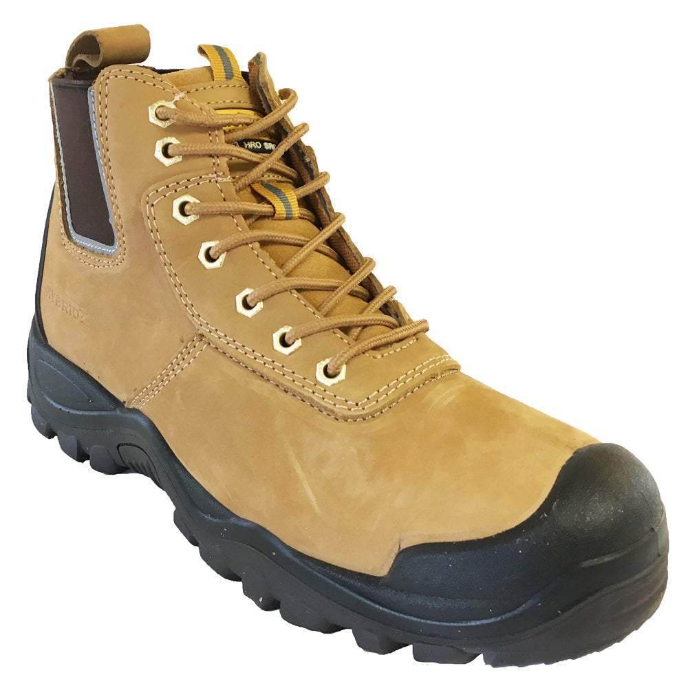 Buckler BHYB2 Anti-Scuff Safety Work Boots Brown Sizes 6-13 Mens Dealer Brown Or Honey Brown / Honey