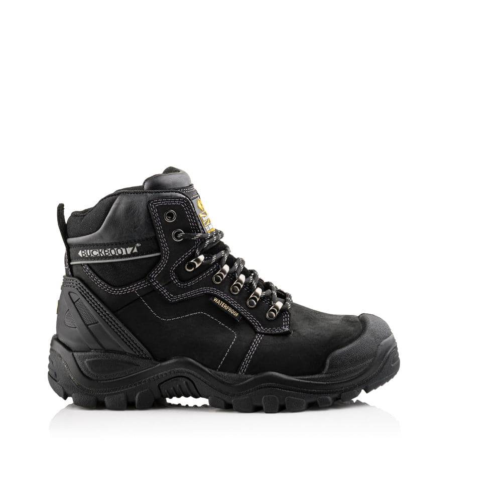 Buckler BSH009 S3 HRO SRC WRU Hiker Style Waterproof Safety Lace Boot Black / Brown